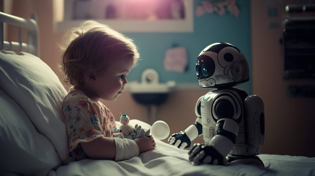 Werden Kinder zukünftig von Robotern operiert?